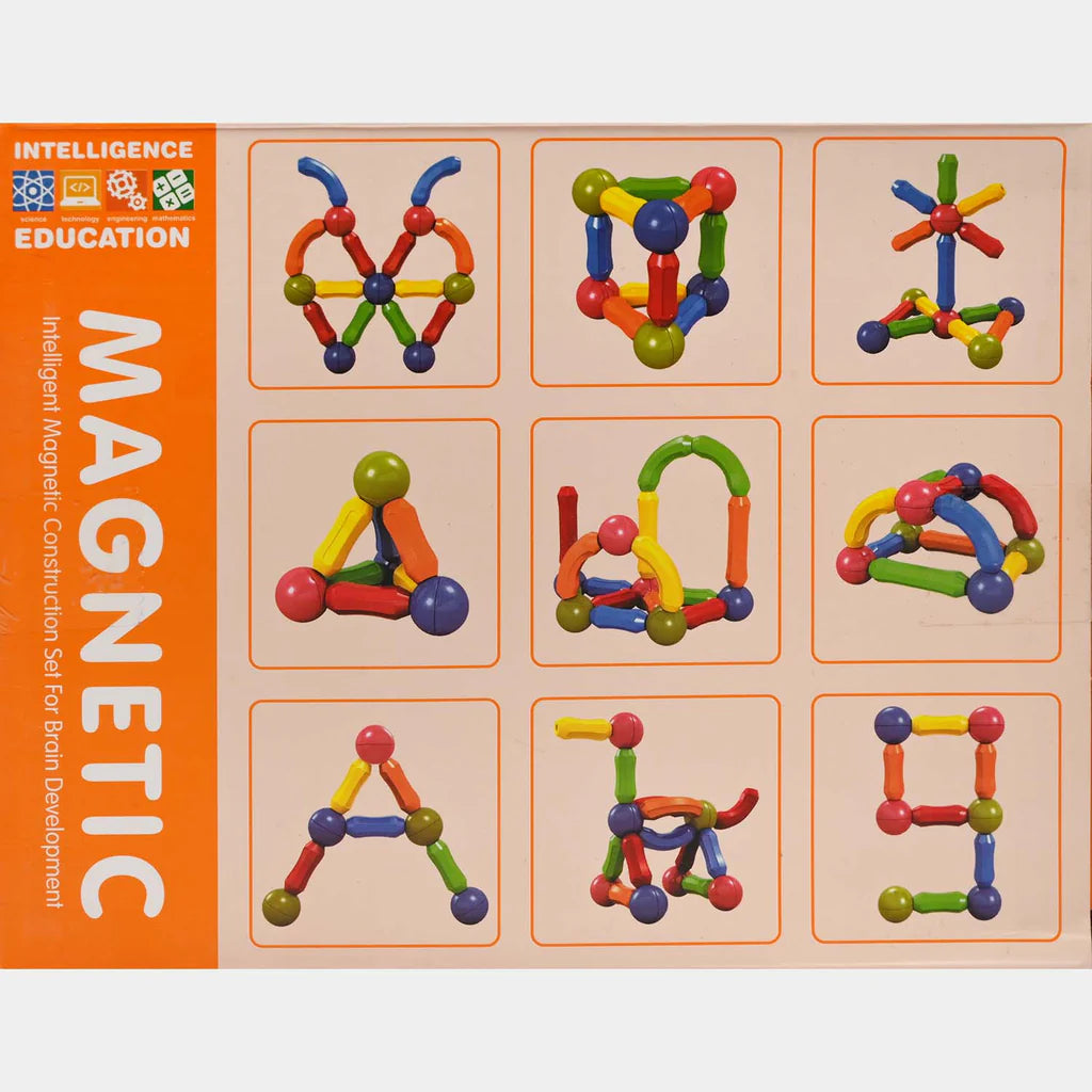 25 Pcs Magnetic Blocks For Kids Intelligent Magnetic Puzzle for Kids Activity Toys