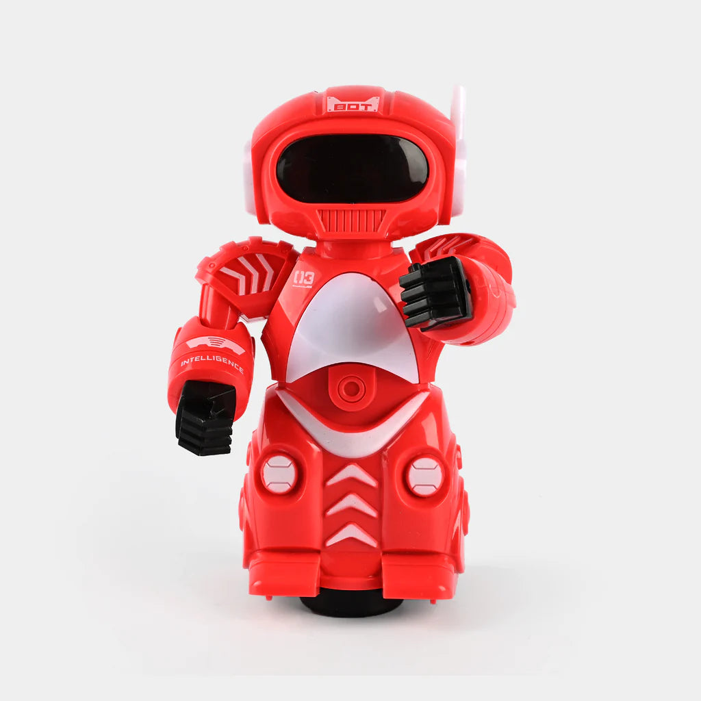 Musical Dancing Robot Toy with Flashing Lights Action Zr160 (Colour May Vary)