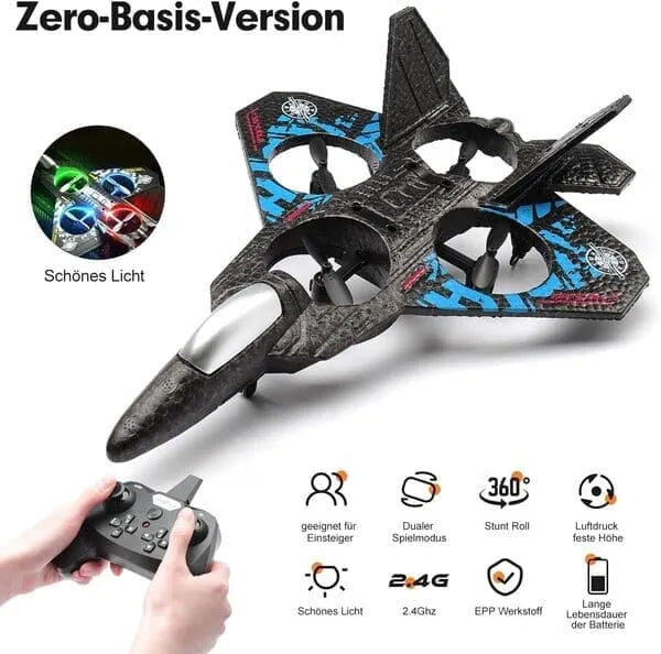Remote Control Fighter Jet Toy With 3d Flips || Rc Flying AirPlane