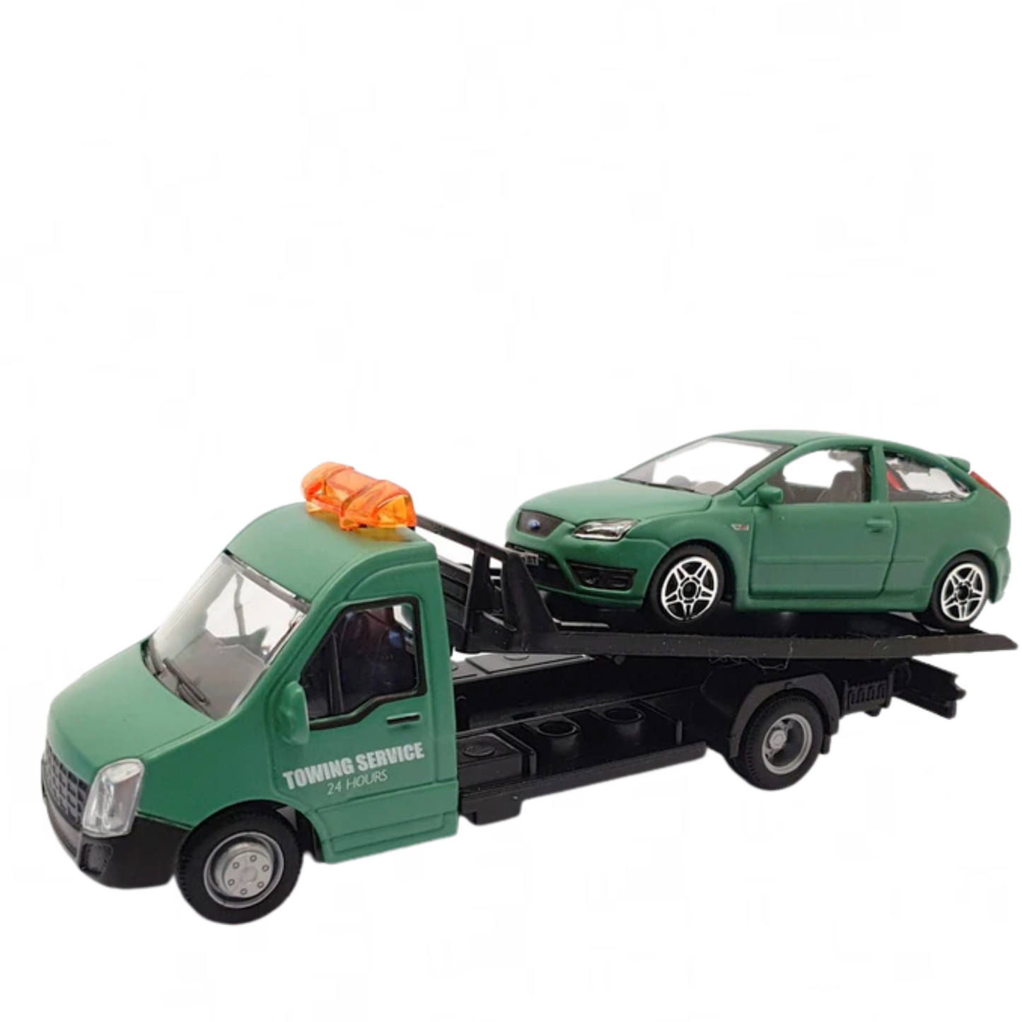 Bburago 1:43 Street FIRE Flatbed Transport Truck Toy For Kids Assorted(Colour And Design May Vary)