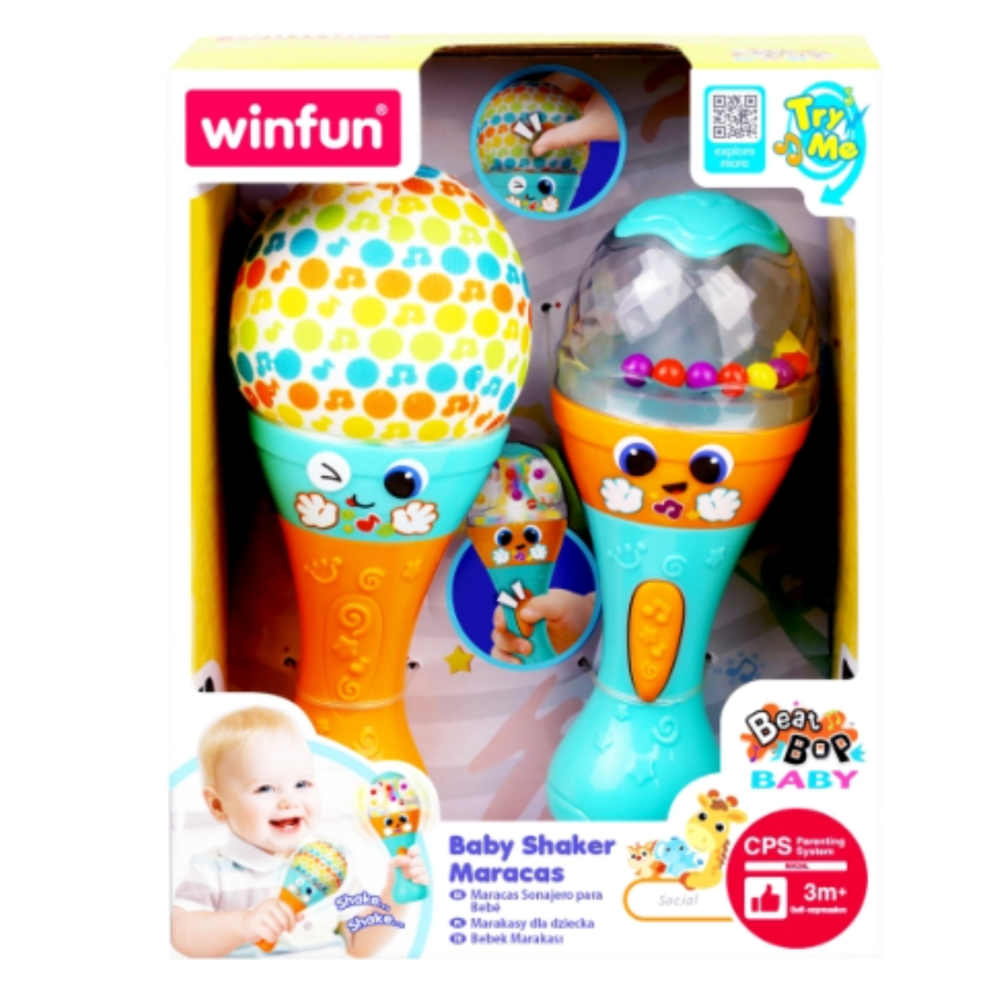 Winfun Baby Shaker Maracas Toy For Todler Music Toy For Kids