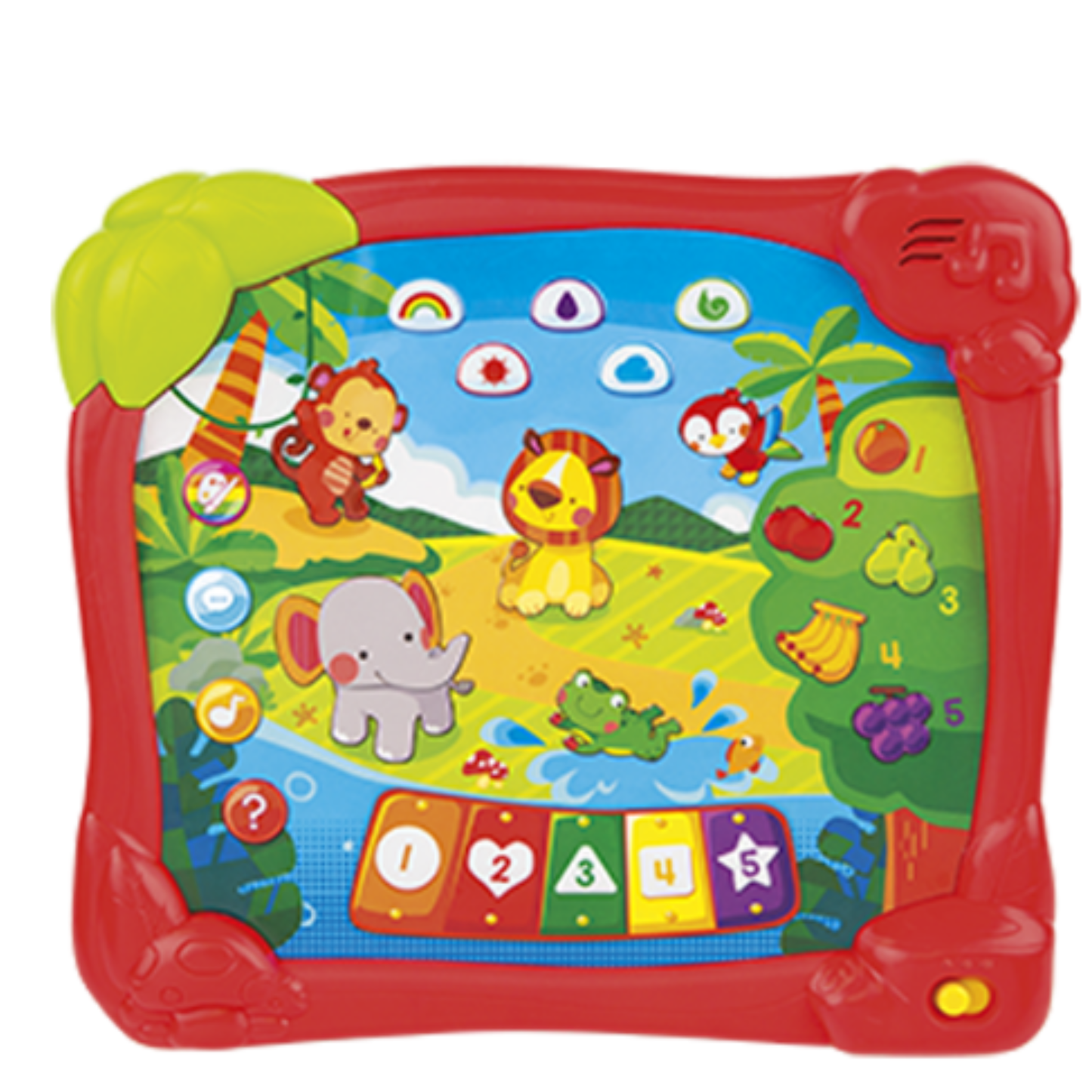 Winfun Jungle Learning Board Music Light Early Education Toy For Kids