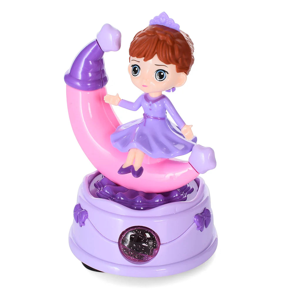Electric Moon Rotate With Music and Lights ||Music Dolls For Girls
