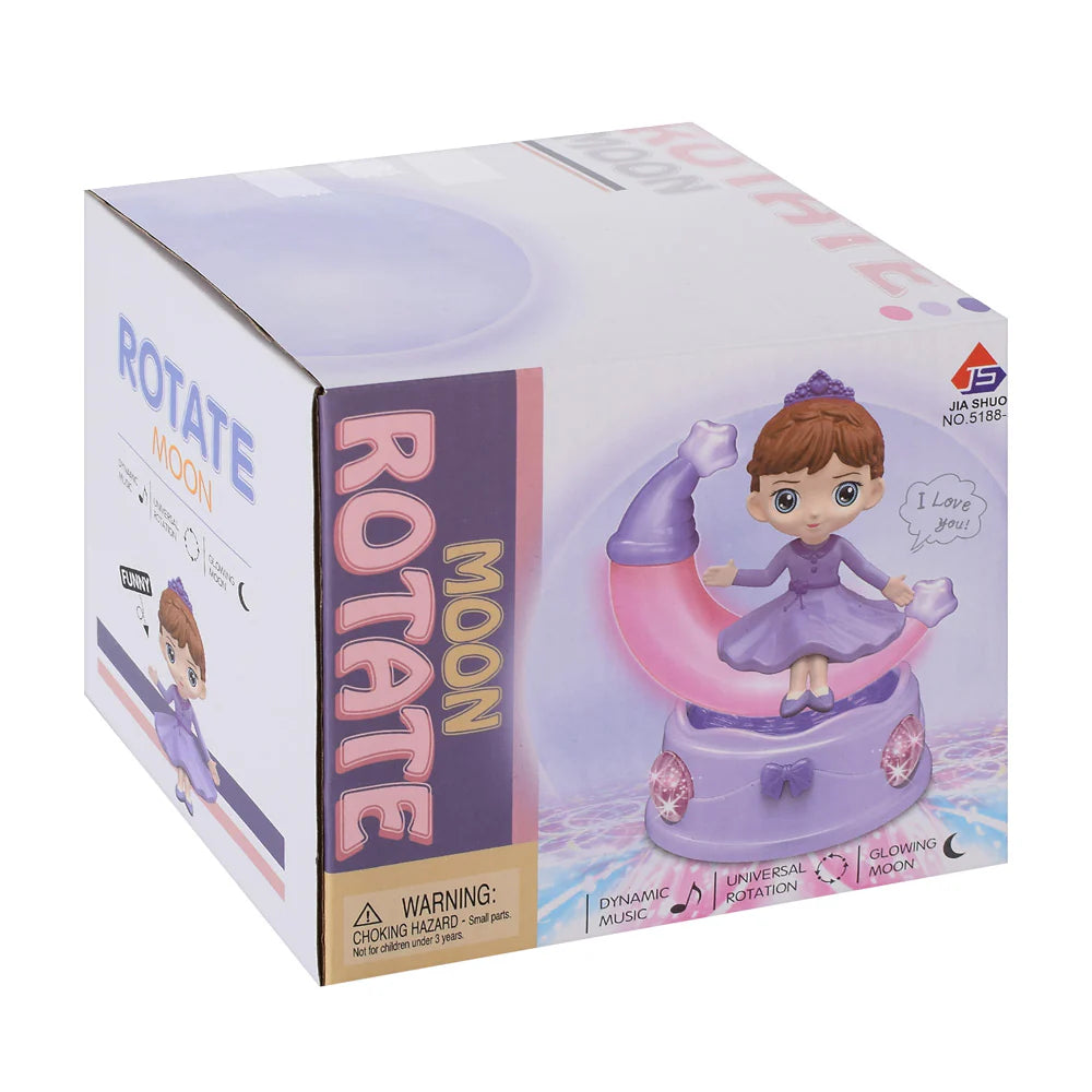Electric Moon Rotate With Music and Lights ||Music Dolls For Girls