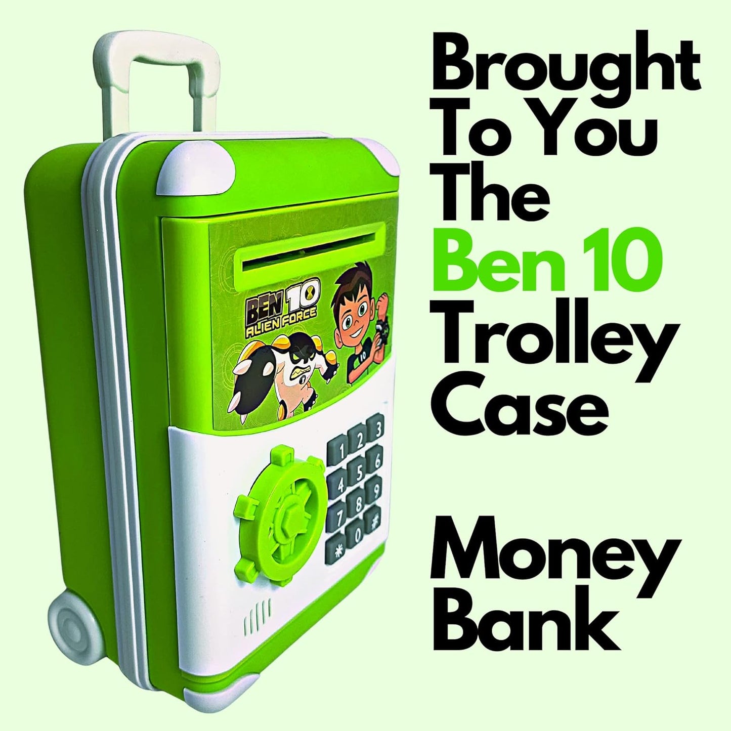 Ben 10 Money Bank Toy || Piggy Bank for Kids Boys Atm Money Saving Bank Toy Music Money Bank