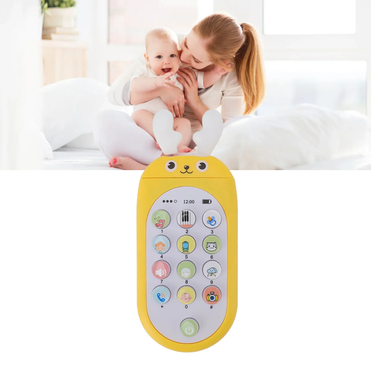 CuteMusic Telephone Toy For Boy || Montessori Music Phone Educational Toy For Kids(Assorted)