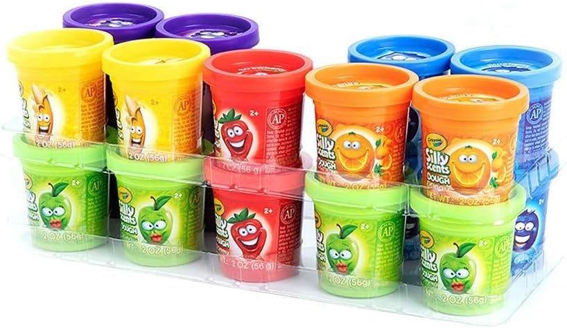 Crayola School Bus Silly Scents Sand Dough For Kids