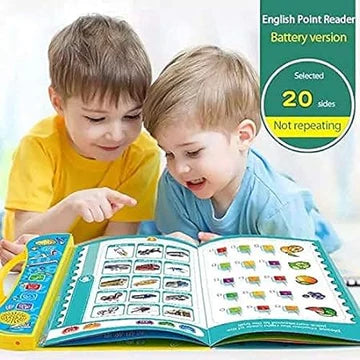 Kids Intelligence Book, English Learning Toy For Early Education