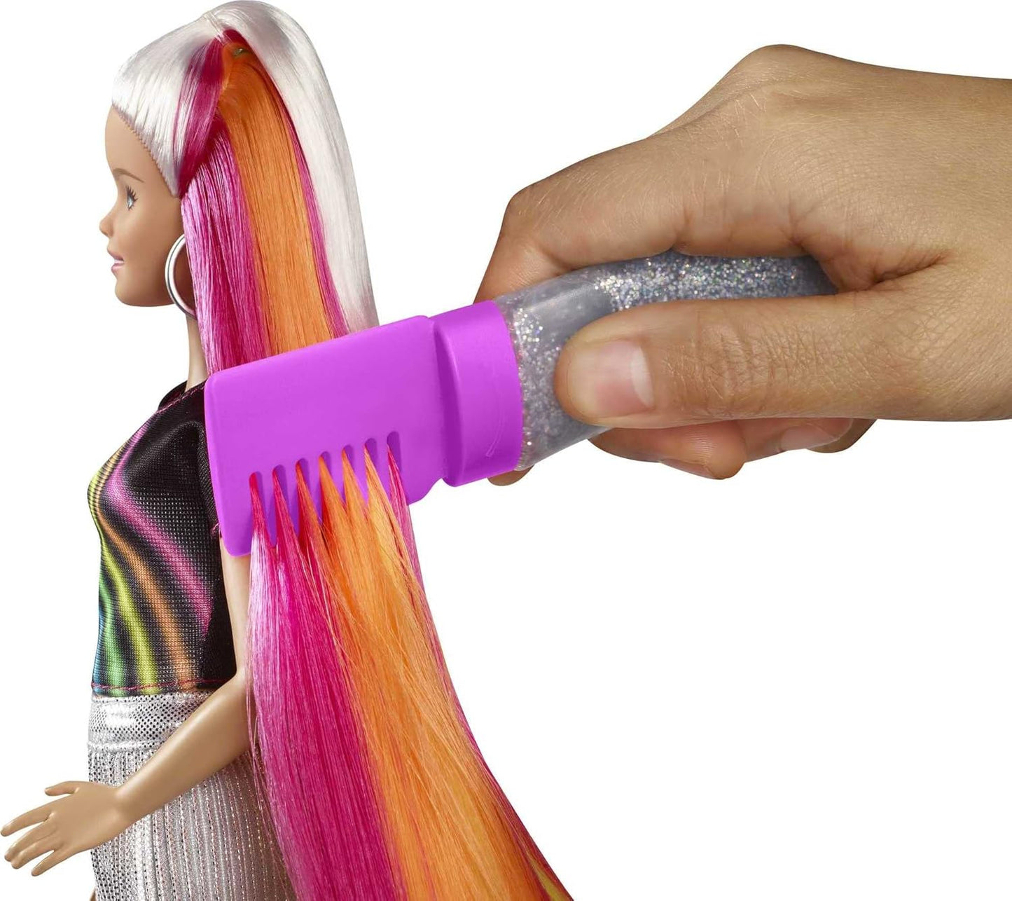 Barbie Rainbow Sparkle Hair Doll || Barbie Doll Playset For Girls