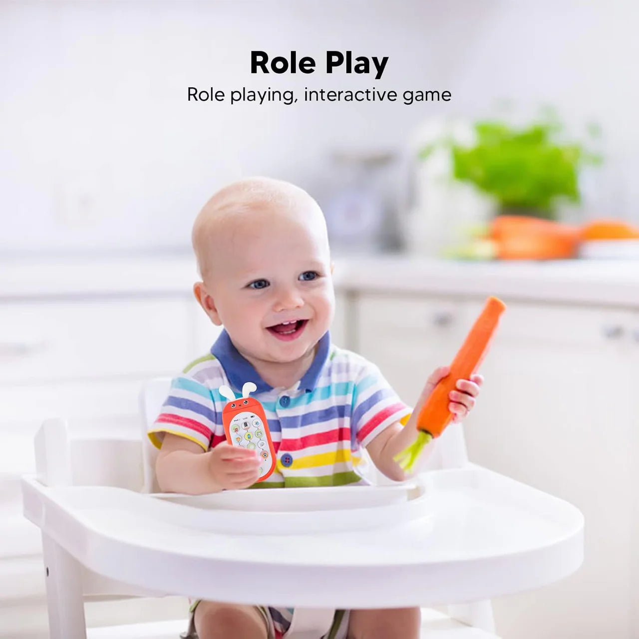 CuteMusic Telephone Toy For Boy || Montessori Music Phone Educational Toy For Kids(Assorted)