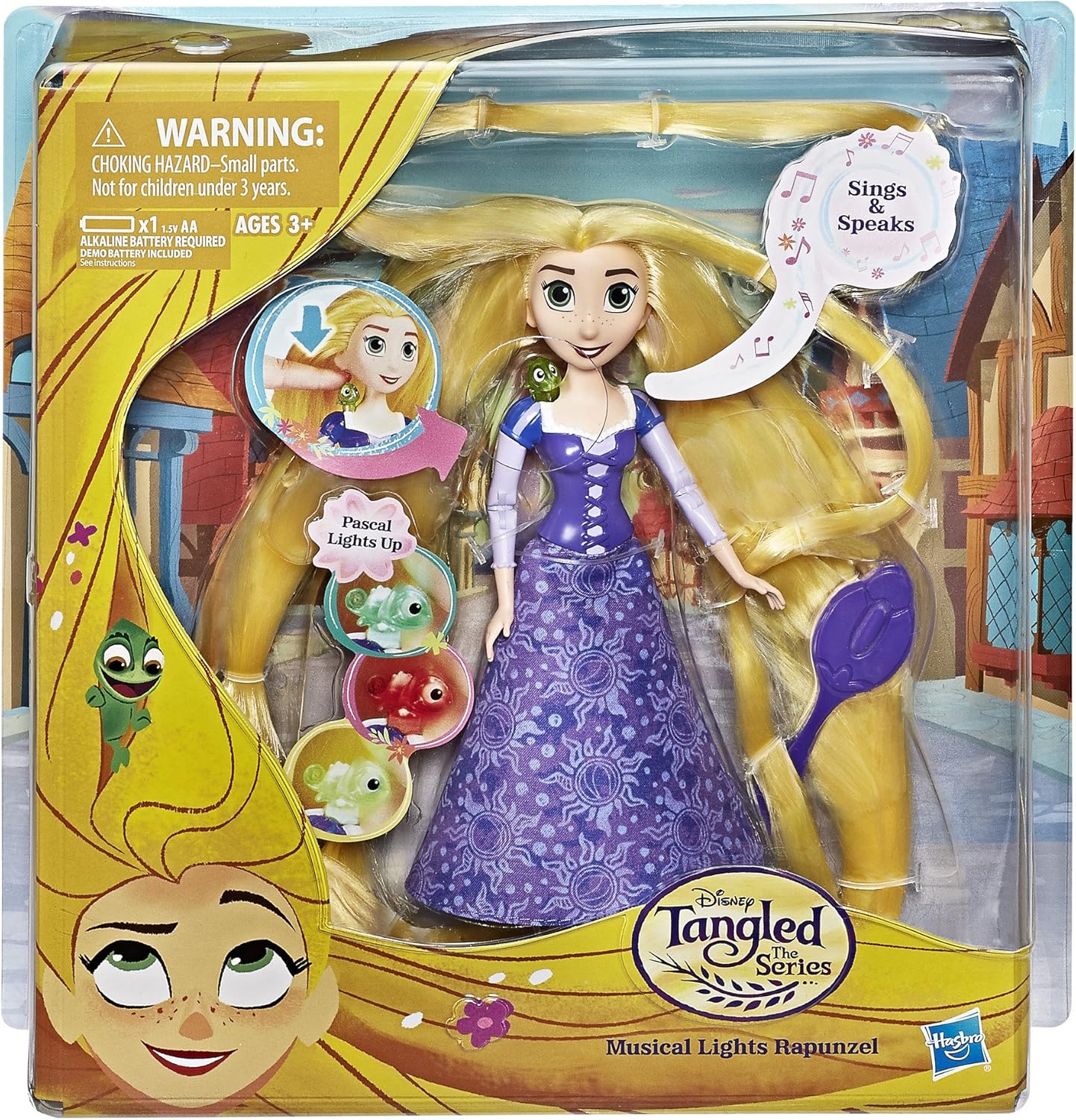Hasbro Disney Tangled The Series Musical Lights Rapunzel Disney Doll