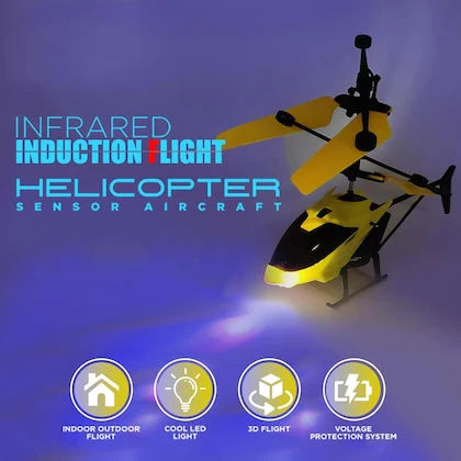 Hand Sensor Flying Helicopter Toy For Kids Helicopter Flying Toy For Kids And Adults