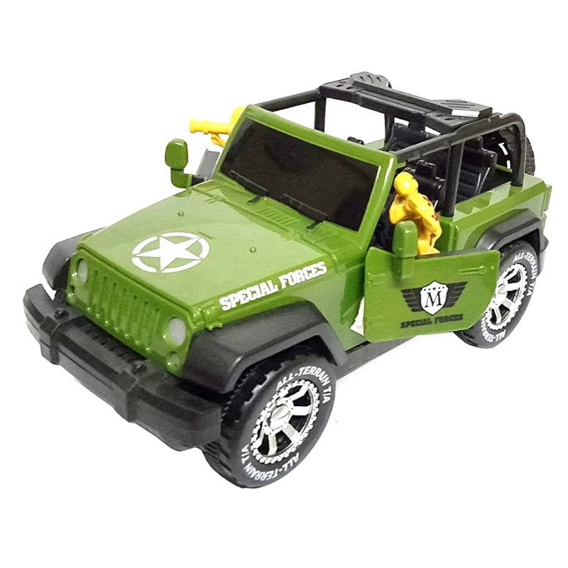 Musical Military Jeep Toy For Kids Light and Music jeep ||Music Army Jeep Toy With two soldiers