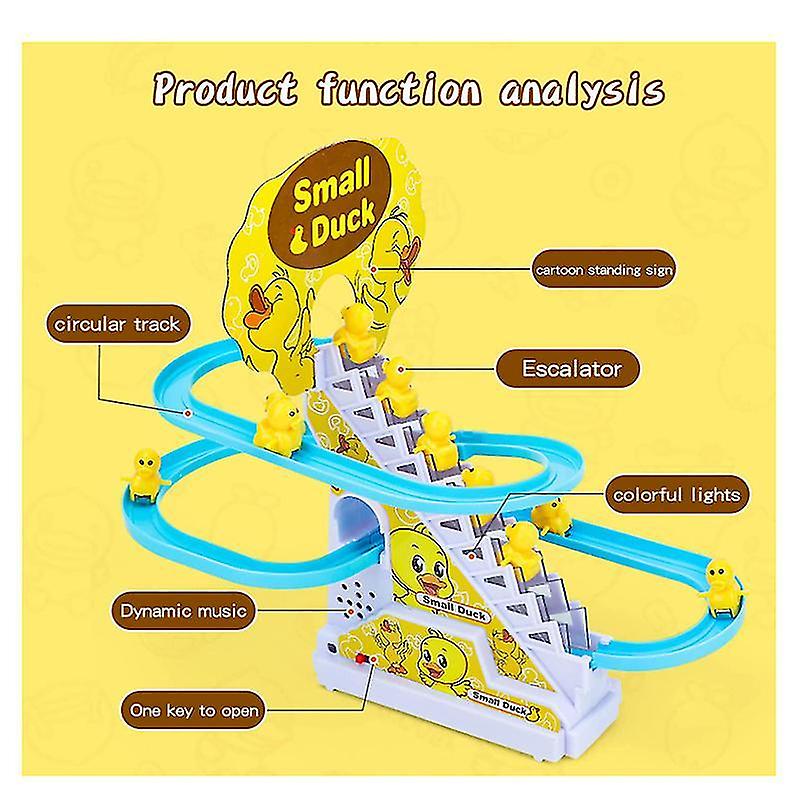 Musical Climbing Stairs Duck Track Toy ||Music Track Toy For Kids ||Music Toy