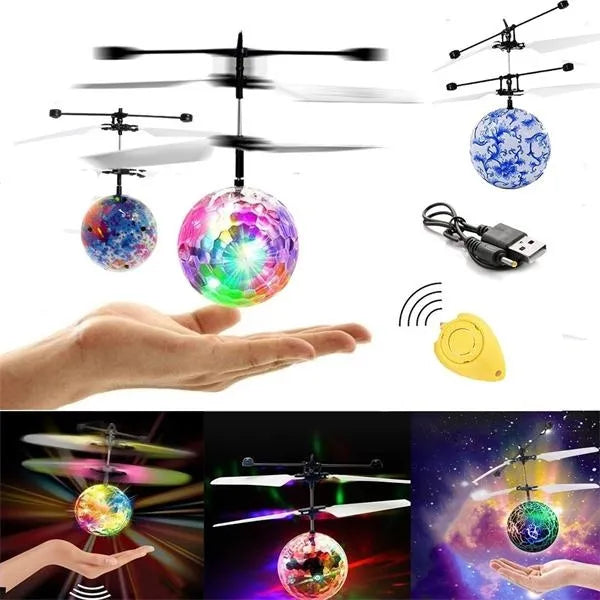 Sensor Flying Ball With Usb Charging Cable || Flying Toy For Kids