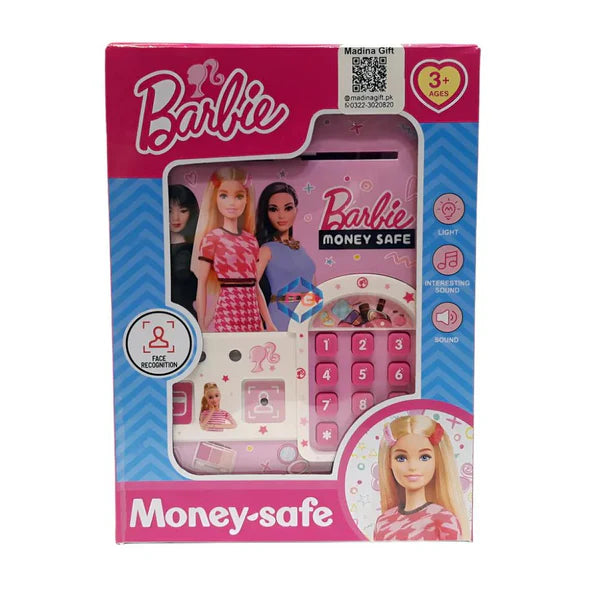 Barbie ATM Machine Money Safe Bank ||Money Box Toy For Girls Money Bank With Atm Card