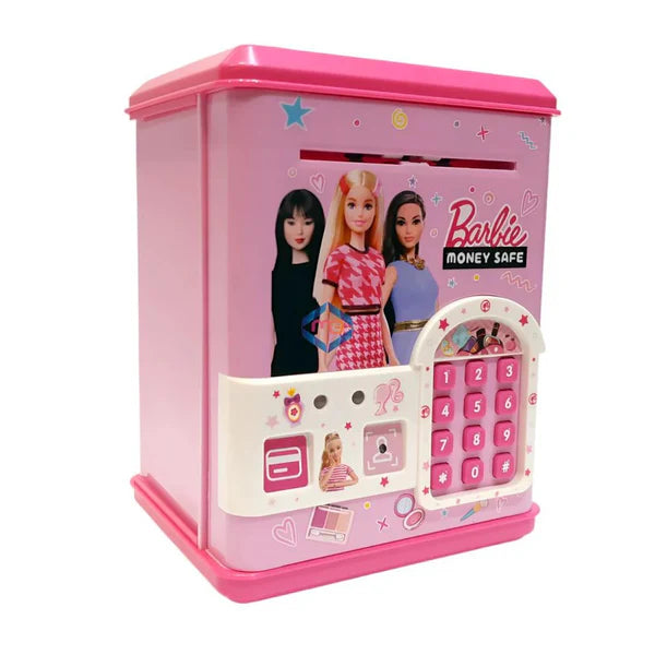 Barbie ATM Machine Money Safe Bank ||Money Box Toy For Girls Money Bank With Atm Card