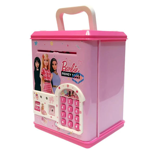 Barbie ATM Machine Money Safe Bank ||Money Box Toy For Girls Money Bank With Atm Card