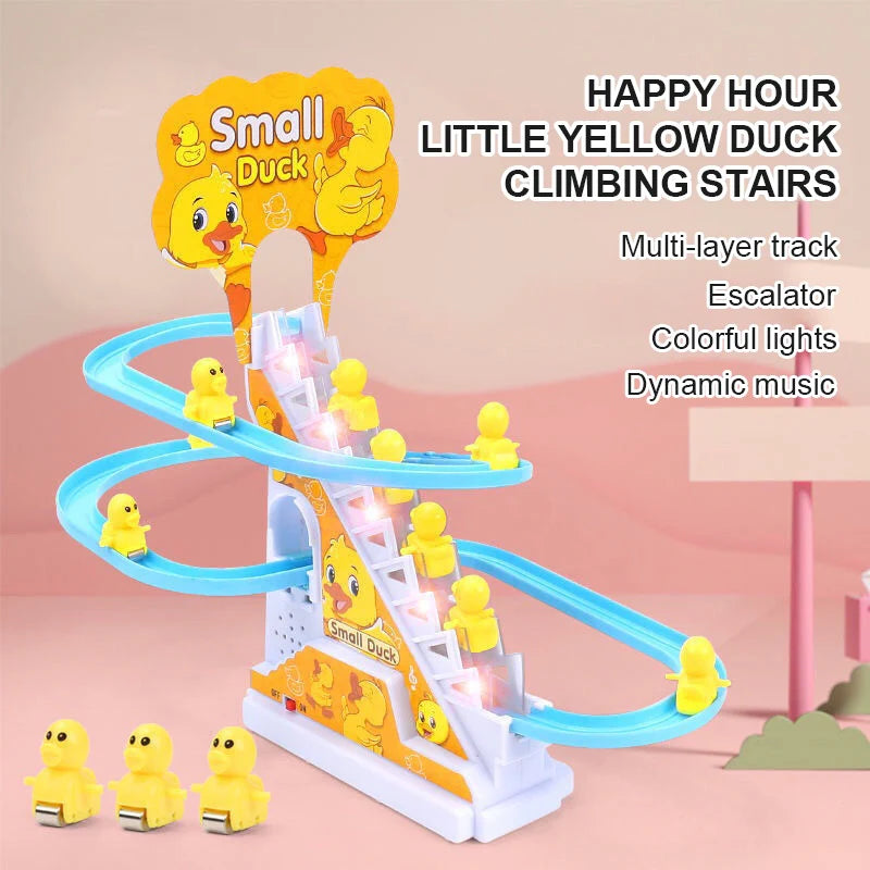 Musical Climbing Stairs Duck Track Toy ||Music Track Toy For Kids ||Music Toy