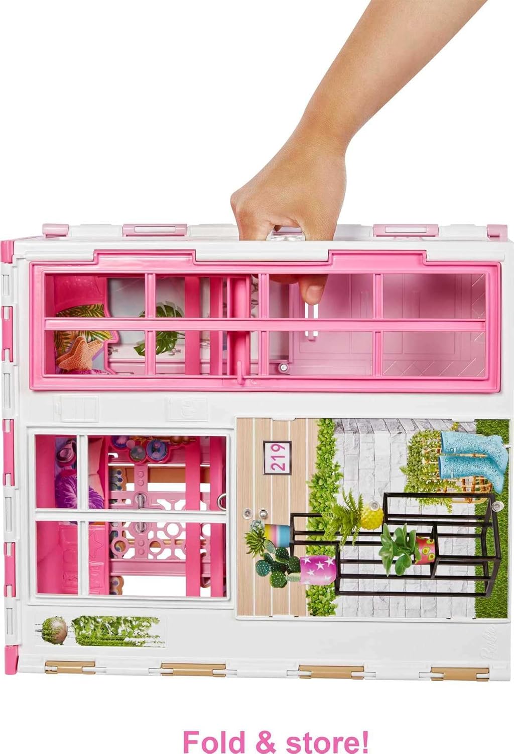 Barbie House Barbie Double Story House Play Set Doll House For Girls
