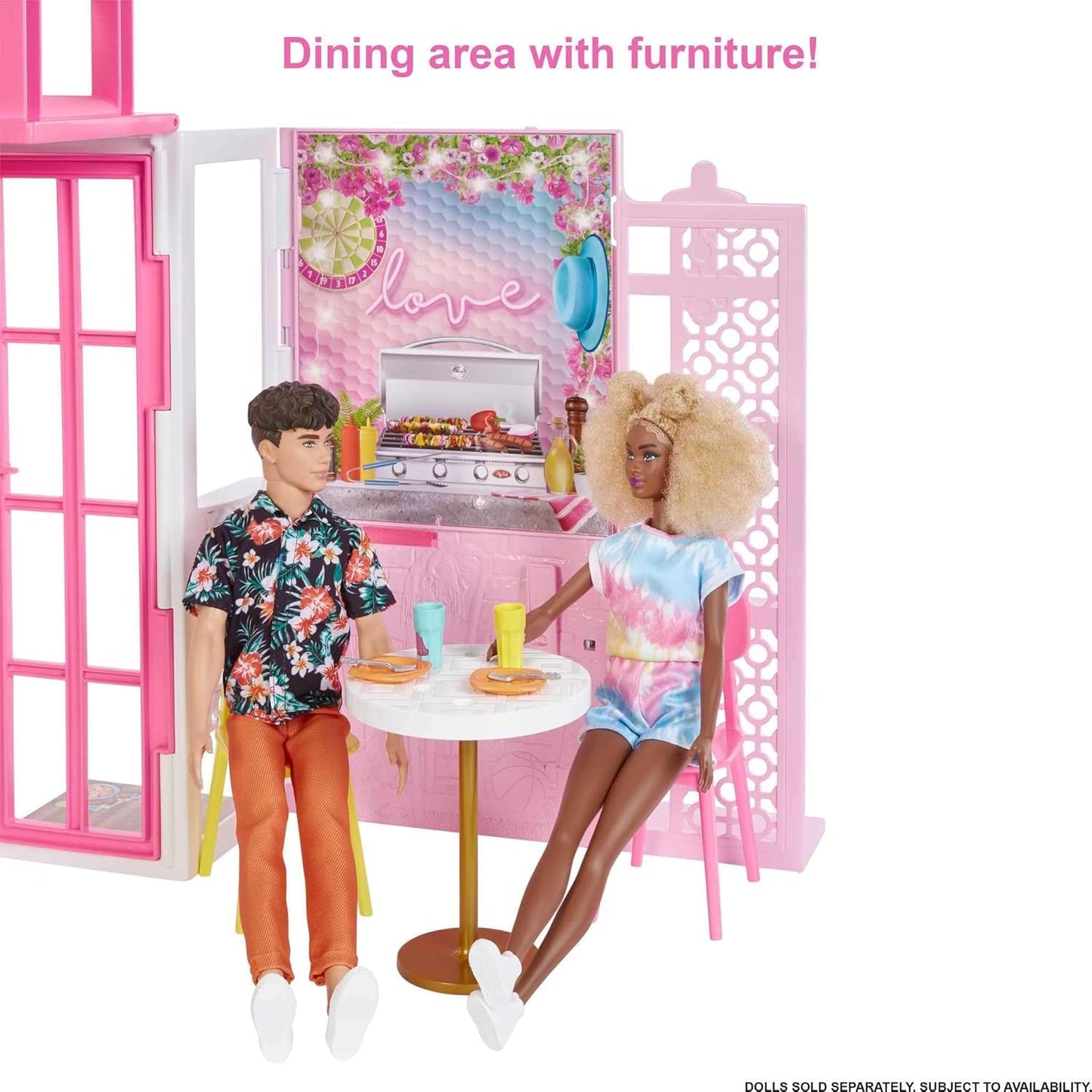 Barbie House Barbie Double Story House Play Set Doll House For Girls