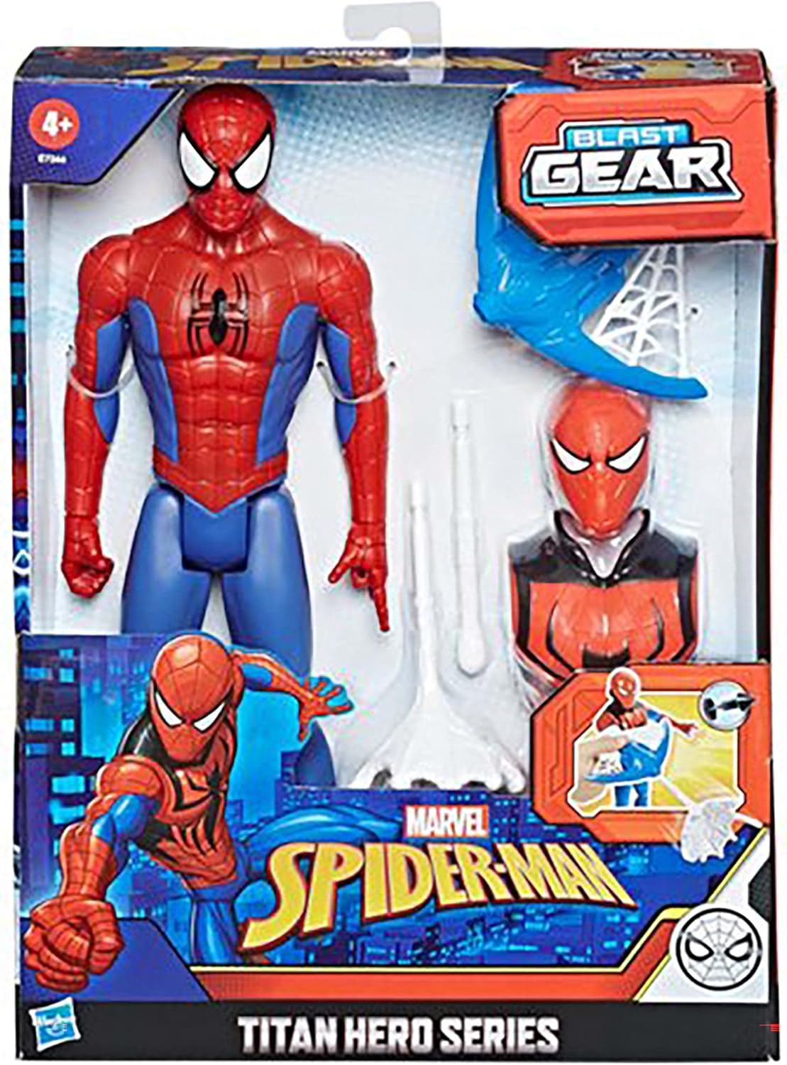 Spider-Man Marvel Titan Hero Blast Gear Action Figure Toy