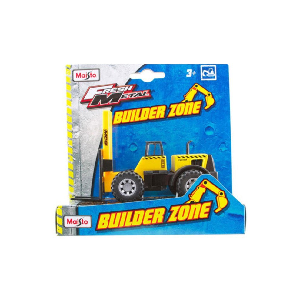 Maisto Fresh Metal Builder Zone Construction Dinky For Kids (Assorted)
