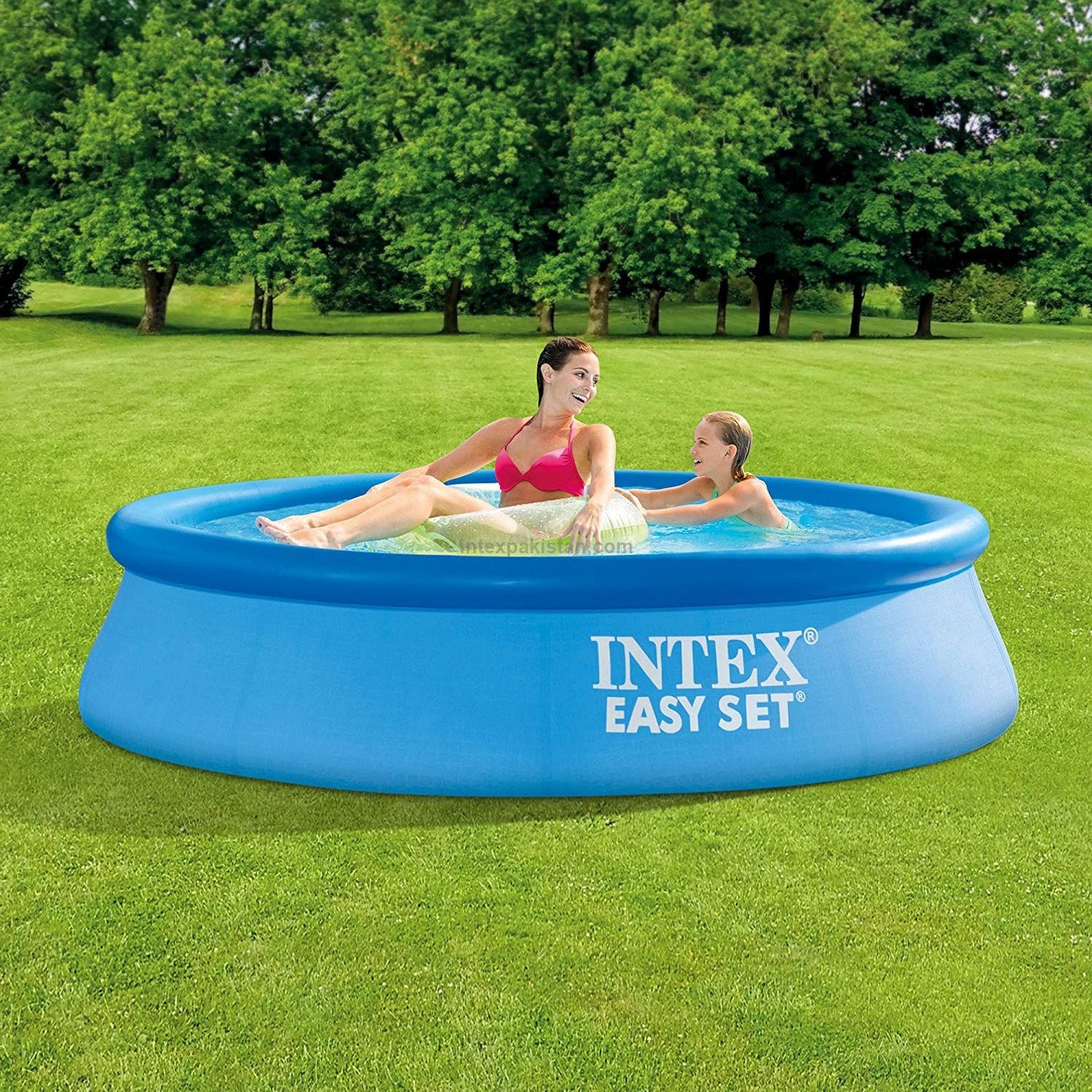 INTEX Easy Set Pool 8ft x 24" With Hand Air Pump