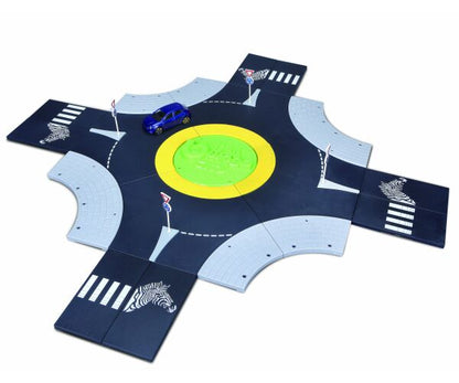 Bburago City 1:43 Roundabout Play Set Toy For Kids (building Not Included)