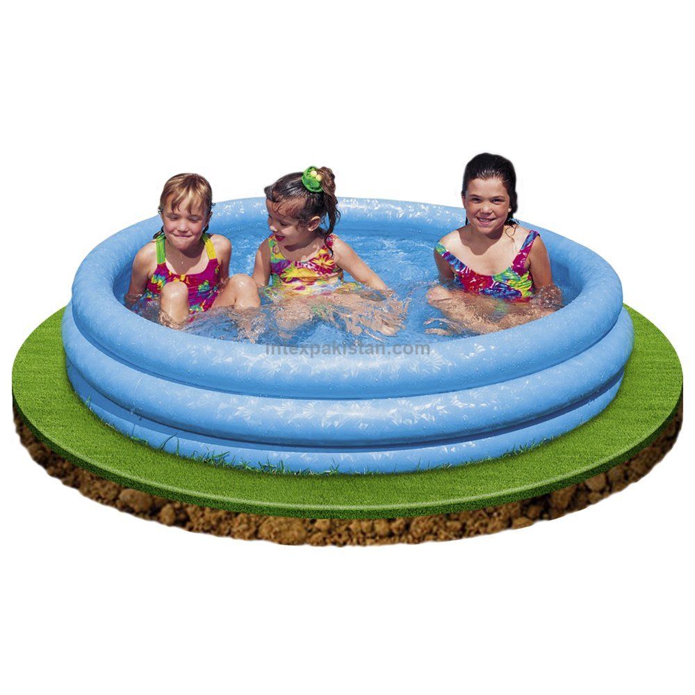 INTEX Crystal Blue Pool ( 58" X 13" ) Pool For Kids