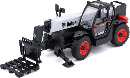 Bburago Bobcat Telescopic Loader with Pallet Lifter Elevatore Tractor For Kids