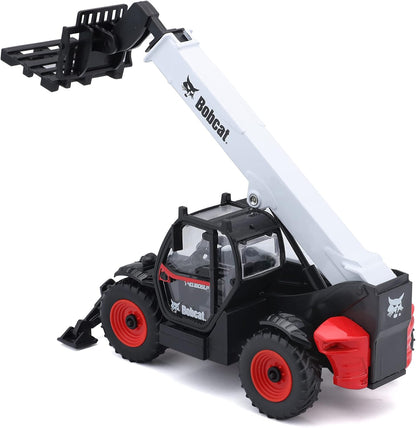 Bburago Bobcat Telescopic Loader with Pallet Lifter Elevatore Tractor For Kids