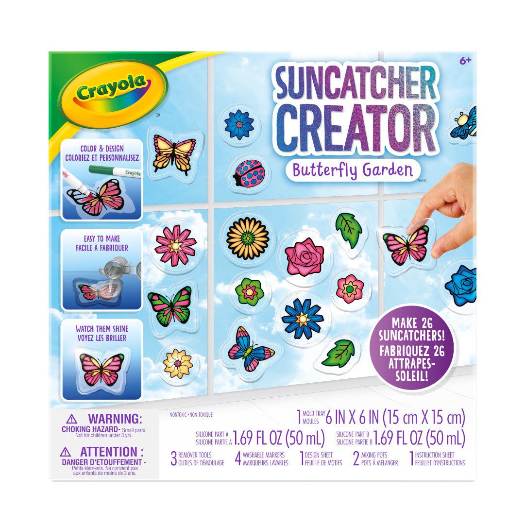 Crayola Suncatcher Creator Butterfly Garden Sun Catcher