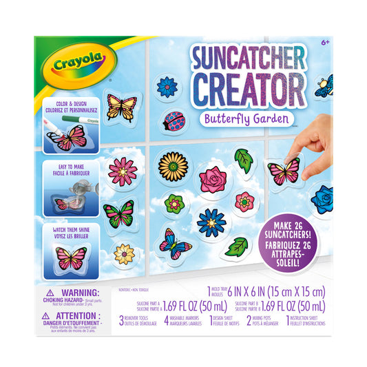 Crayola Suncatcher Creator Butterfly Garden Sun Catcher