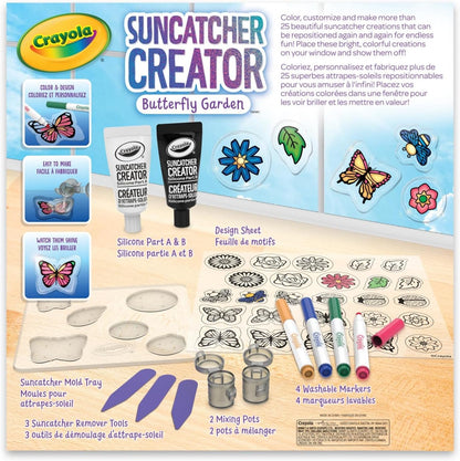 Crayola Suncatcher Creator Butterfly Garden Sun Catcher