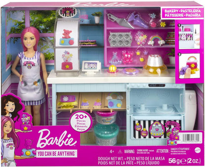 Barbie Cake Bakery Playset with Doll (30 cm), Bakery Acessories
