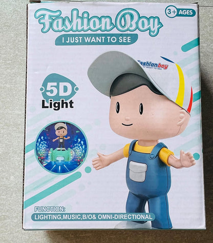 Seerat Dancing Boy Toy for Kids with Music & 5D Lights  Music Toy For Kids
