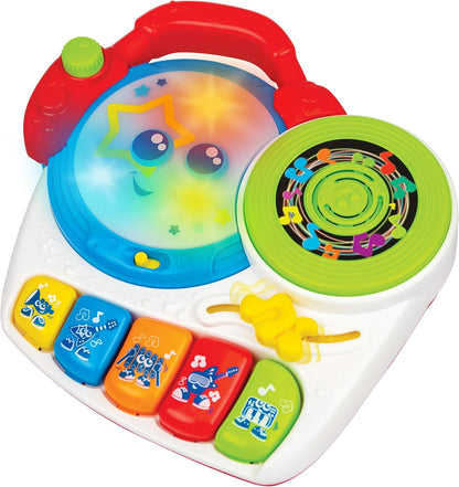Winfun Magic Lights DJ Mixer Musical Toy For Kids Activity Toy For Todler