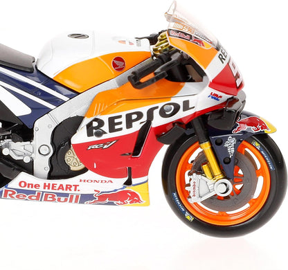 Maisto 1:18 REPSOL Honda RC2 Diecast MotorBike For Kids