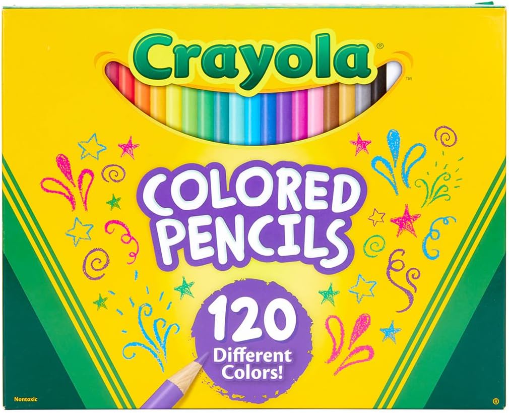 Crayola 120 Count Colored Pencils