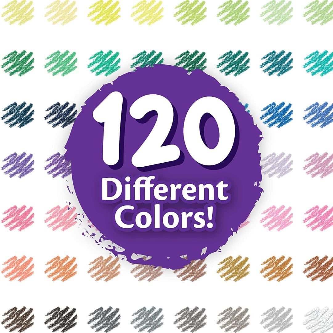 Crayola 120 Count Colored Pencils