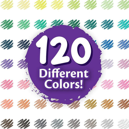 Crayola 120 Count Colored Pencils