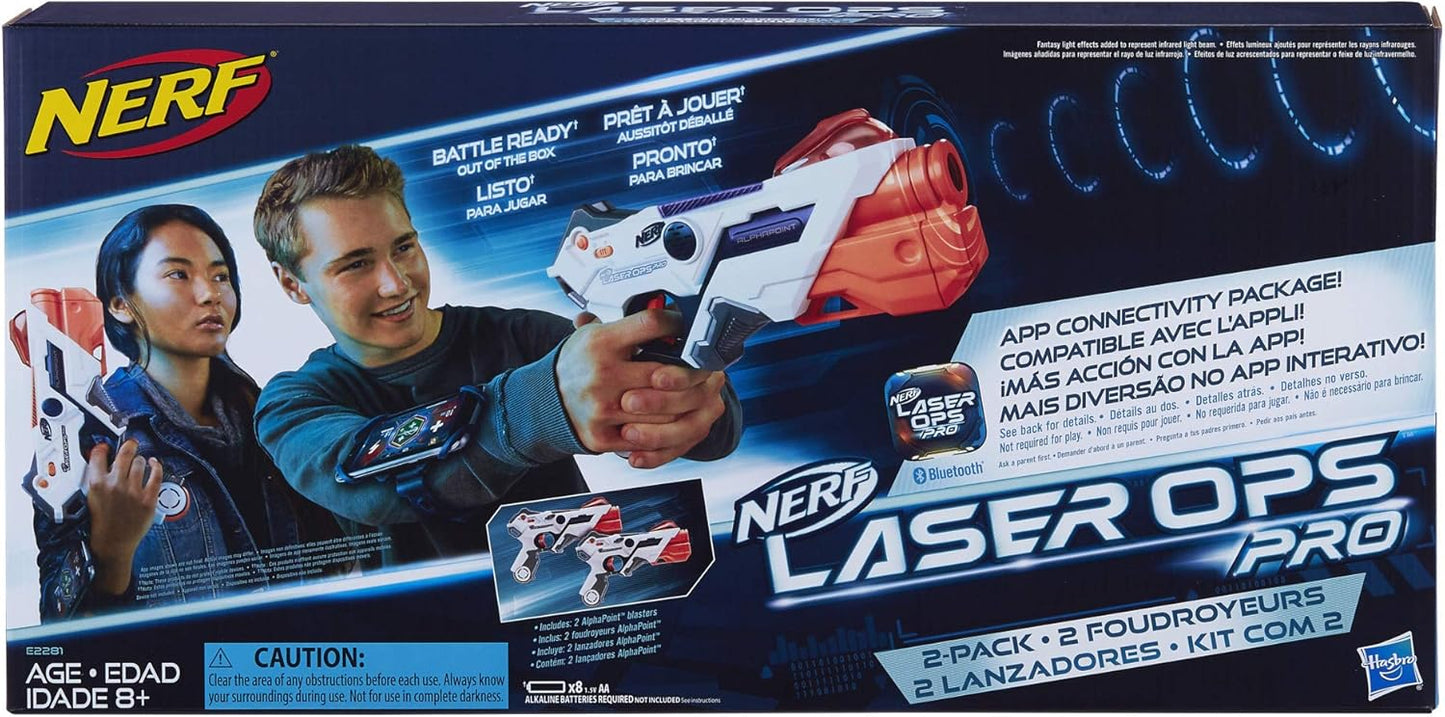 Nerf  Laser Ops 2 pack Combat Blaster  AlphaPoint 2-Pack Nerf Gun