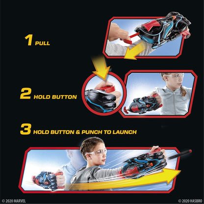 Nerf Power Moves Black Widow Launcher Widow Stinger Strike Dart-Launching Gun