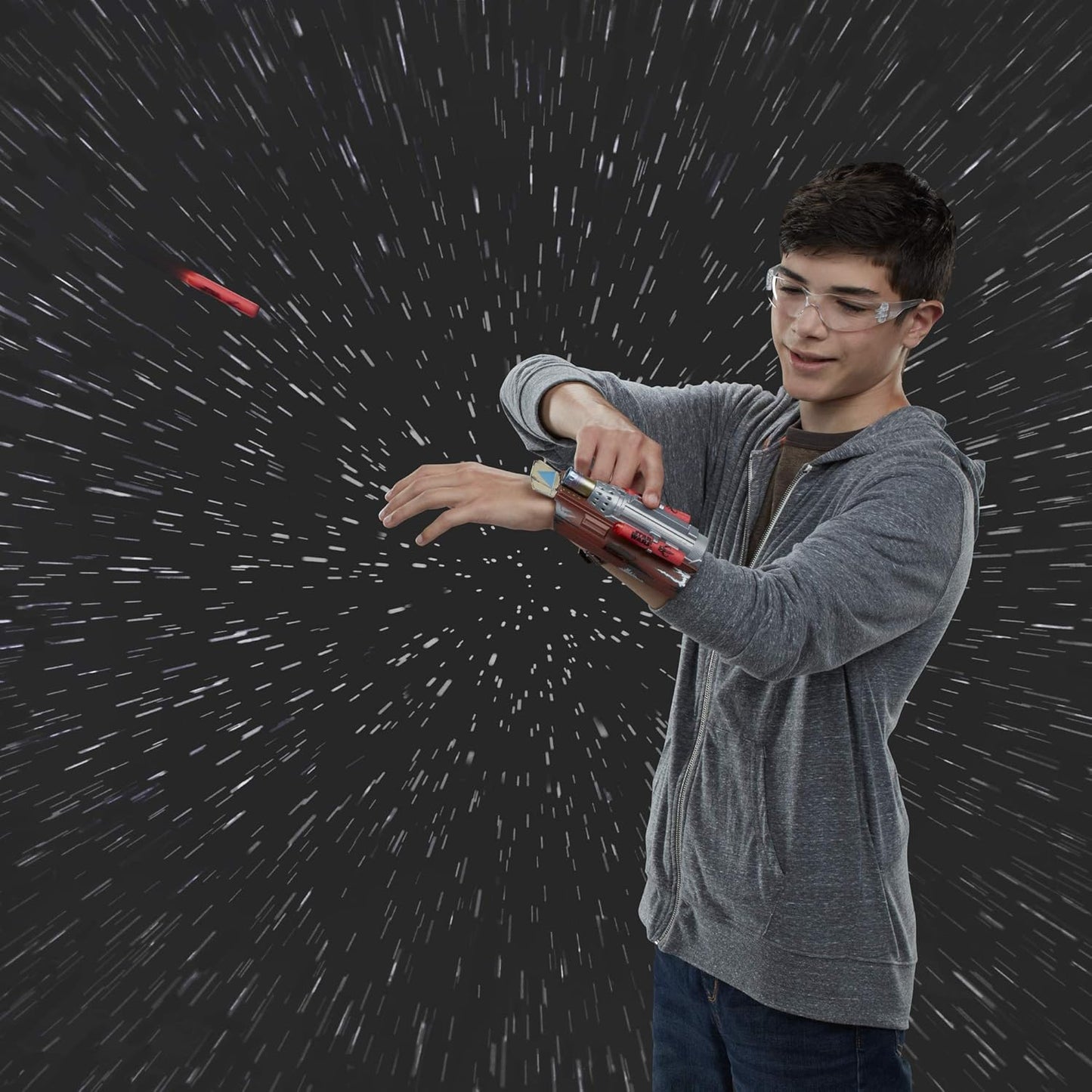 Star Wars NERF The Mandalorian Rocket Gauntlet Nerf Soft Bullets Gun