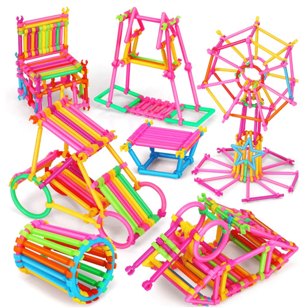 Smart Sticks Building Blocks 101 Pieces DIY Blocks