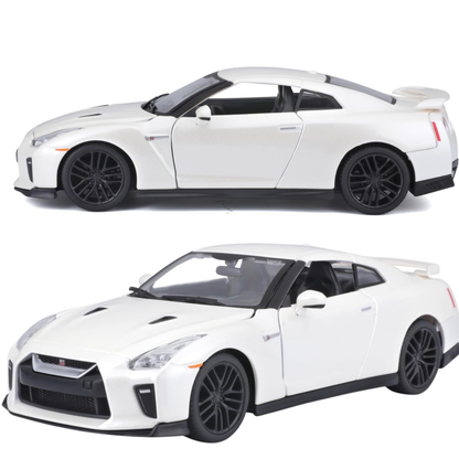 Bburago 1:24 Nissan GT-R Diecast Car Nisan GTR Metal Car