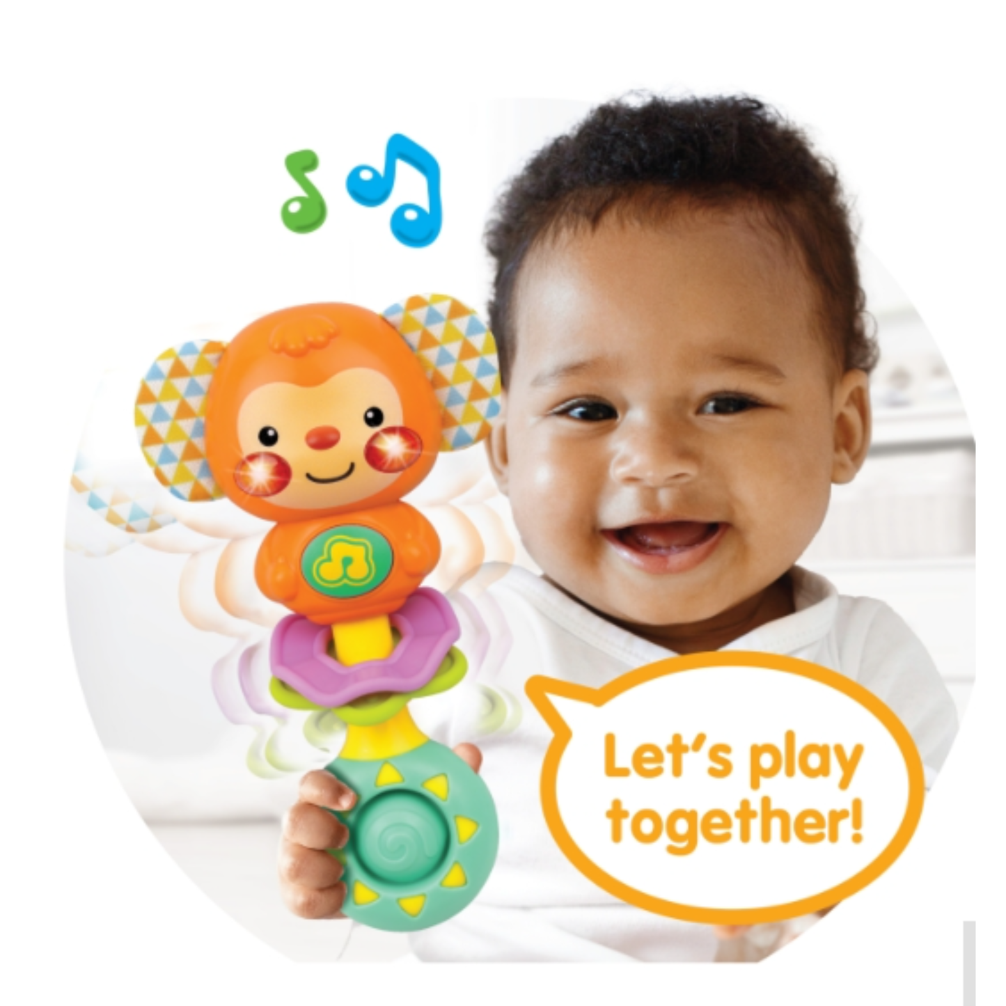 Winfun Sing With Me Rattle Monkey Musicsl Rattle For Kids Best Gift
