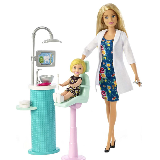 Barbie Doctor Doll Barbie Dentist Doll With Acessories Fashion Doll
