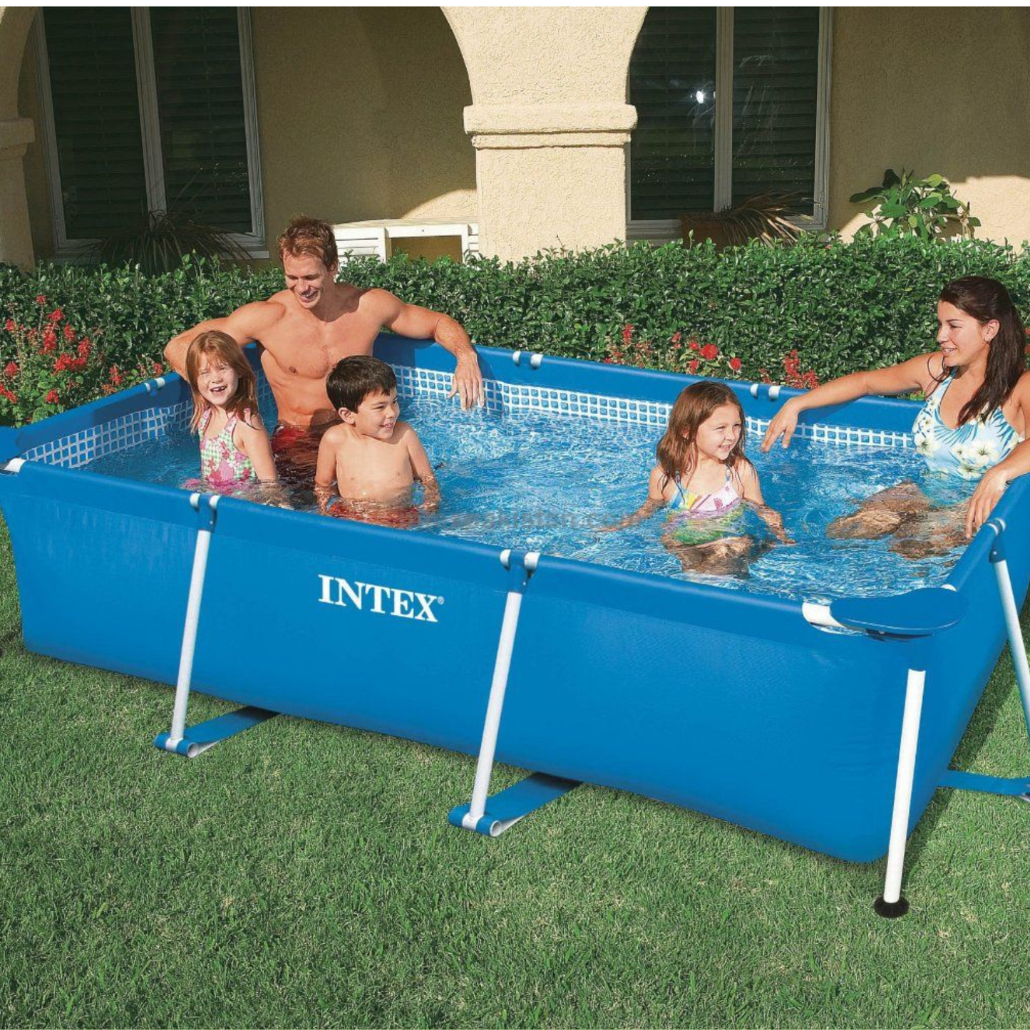 INTEX Small Frame Rectangular Pool ( 9'9" X 6'6" X 29.5" )